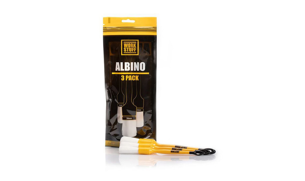 WORK STUFF ALBINO ΣΕΤ DETAILING ΠΙΝΕΛΑ 3 PACK