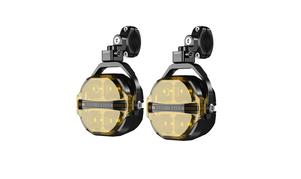 FUTURE EYES X100 LED 180W IP67 15000LM ΠΡΟΒΟΛΑΚΙΑ ΜΗΧΑΝΗΣ ΣΕΤ ΛΕΥΚΟ/ ΚΙΤΡΙΝΟ