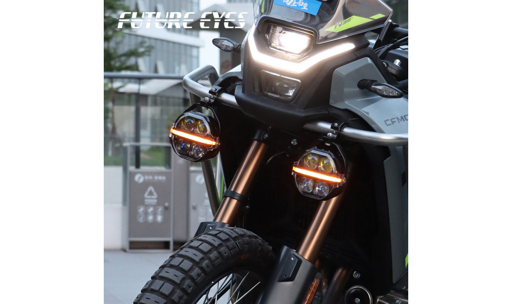 FUTURE EYES X100 LED 180W IP67 15000LM ΠΡΟΒΟΛΑΚΙΑ ΜΗΧΑΝΗΣ ΣΕΤ ΛΕΥΚΟ/ ΚΙΤΡΙΝΟ