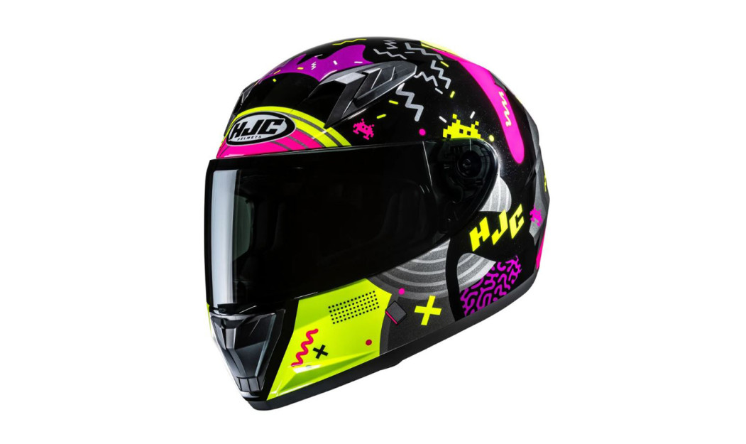 HJC Y10 MIKA MC3H ΠΑΙΔΙΚΟ ΚΡΑΝΟΣ ΜΗΧΑΝΗΣ FULL FACE BLACK YELLOW