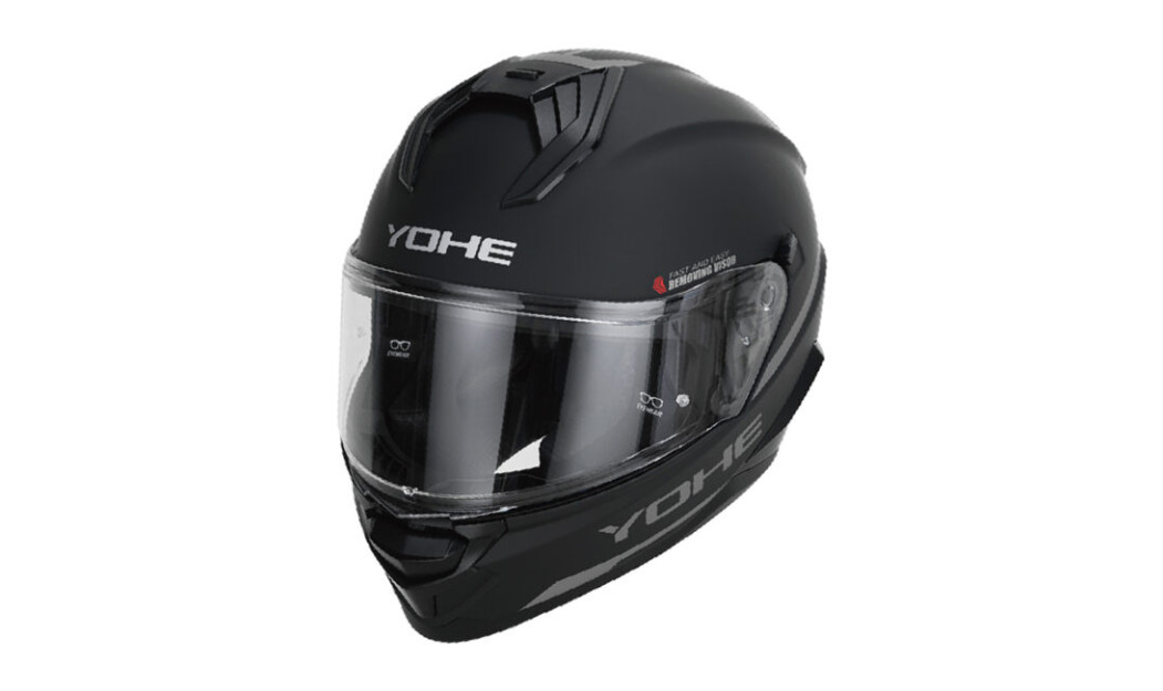 YOHE 983 SV ΚΡΑΝΟΣ FULL FACE MATT BLACK