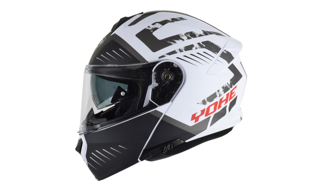 YOHE 935 SV ΚΡΑΝΟΣ FLIP UP WHITE-BLACK-GREY