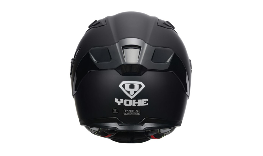 YOHE 910 SV ΚΡΑΝΟΣ FULL FACE SOLID MATT BLACK