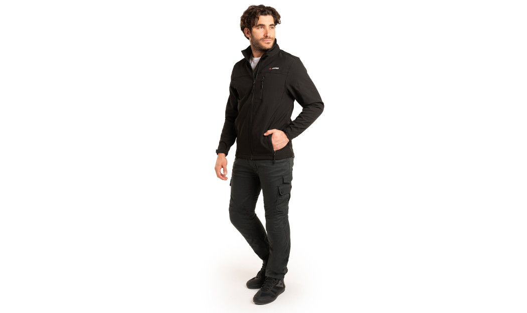 AGVPRO GV-300 SOFTSHELL ΖΑΚΕΤΑ BLACK