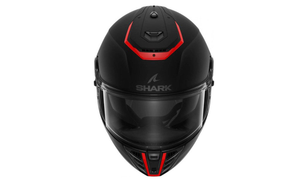 ΚΡΑΝΟΣ FULL FACE SHARK SPARTAN RS BLANK MATT RED BLACK
