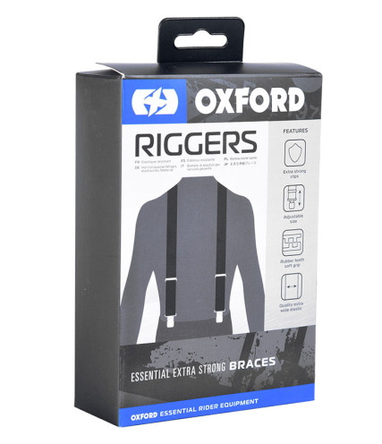 ΤΙΡΑΝΤΕΣ OXFORD RIGGERS BRACES BLACK CA050
