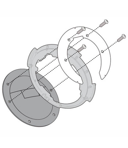 BF12 Σύστημα κλειδώματος σάκου στο ρεζερβουάρ GIVI